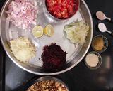 अंकुरित सलाद (Ankurit Salad recipe in Hindi) रेसिपी चरण 2 फोटो
