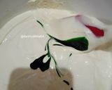 Foto langkah ke 6 dari resep Bolu Jadul Pandan Coklat | 4 Telur.