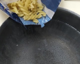 Foto del paso 1 de la receta: Pasta tornillo con champiñones