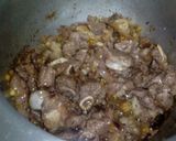 A picture of step 3 of Ugali & stew.