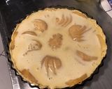 Une image de l'étape 10 de Tarte aux coings,vanille et amandes (pâte brisée aux coings et lait).