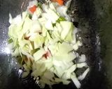 A picture of step 8 of Chapathi spring rolls.
