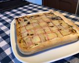Une image de l'étape 14 de Tarte quadrillée à la rhubarbe et vanille,pâte brisée au sucre de canne.