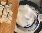 Foto del paso 3 de la receta: Tagliatelle con crema de queso Gorgonzola y nueces