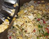 A picture of step 4 of Chinese Fried Rice.