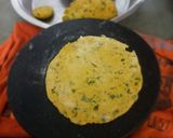 A picture of step 2 of Muli ke Parathe.