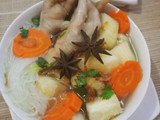 Sop singkong bumbu soto banjar