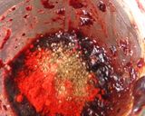 A picture of step 3 of Kokum chutney.