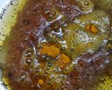 A picture of step 1 of Fried arbi.