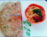 A picture of step 7 of Instant dosa with chutney.