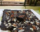 Gambar langkah 6 resipi Keto brownies.