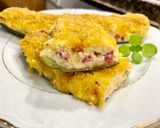 Foto del paso 15 de la receta Calabacín relleno con ricotta y salami
