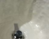 A picture of step 1 of Malai Ghevar.