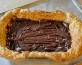 A picture of step 2 of Cherry & Chocolate Tart.