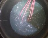 Foto langkah ke 3 dari resep Puding lumut bunga telang.