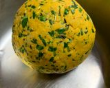 A picture of step 3 of Methi Thepla.