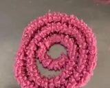 A picture of step 4 of Beetroot Chakli.