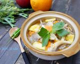 Hình bước làm 4 của món Nấm Bào Ngư Hấp Thái (Món Chay)
