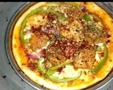 চীজি চিকেন পিজ্জা (cheesy chicken pizza recipe in Bengali) রেসিপির ধাপ 5 ছবি