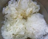 Foto langkah ke 1 dari resep White Fungus Soup / Sup jamur putih.