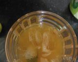 A picture of step 1 of Orange rose mojito mocktail.