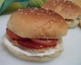 Foto langkah ke 10 dari resep Burger Ayam Simple.