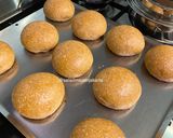 Foto langkah ke 8 dari resep Dinner Soft Rolls Levain (ragi alami) Tanpa ulen, Tanpa mixer.