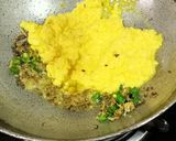 A picture of step 2 of Bhutte ka kees Indore Special.
