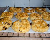 A picture of step 10 of Maize flour fruit biscuit.