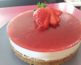 Foto del paso 6 de la receta: Tarta de queso con fresas