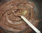 A picture of step 3 of Chocolate Peda.