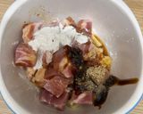 蒜香烤骰子豬（氣炸鍋料理）的食譜步驟2照片