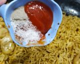 Foto langkah ke 7 dari resep Mie Tek Tek khas abang-abang / mie goreng Jawa.
