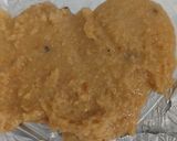 A picture of step 5 of Khoya Chocolate Barfi.