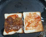 A picture of step 2 of Shami Kabab Sandwiches.