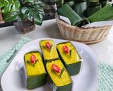 Foto langkah ke 11 dari resep Lemper Kuning Ayam Pedas Manis.