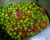 A picture of step 5 of Matar Paneer.