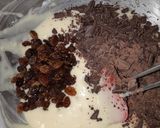 Une image de l'étape 5 de Cake léger aux raisins sec et pépites de chocolat.