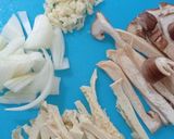 Foto langkah ke 1 dari resep Tumis 3 sayur with King Mushroom.