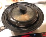 A picture of step 3 of Cheese in Hamburg Steak.