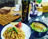 A picture of step 8 of Lemon Coriander Soup and Chilli Garlic Noodles Restaurant Style.