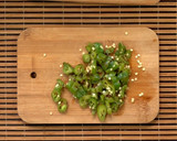 Foto del paso 1 de la receta: Soya con Chiles Toreados | Ponzu a la Mexicana