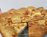Pas rețetă Pizza cu margini umplute 12 fotografie