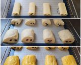 Une image de l'étape 9 de Pain au chocolat, ou chocolatine.