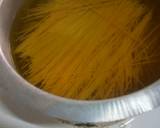 Sausage spaghetti with cheese recipe step 1 photo