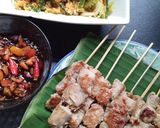 Foto langkah ke 4 dari resep Sate Tuna dengan Sambal Kecap.