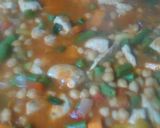 Foto del paso 3 de la receta: Garbanzos con pollo y vegetales