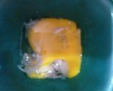 A picture of step 1 of Eggy omelette with Banana Bread.