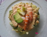 Foto del paso 1 de la receta: Ensalada de aguacate y langostinos