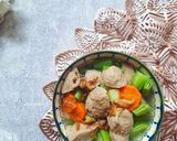 Foto langkah ke 5 dari resep Sayur Sop Bakso.